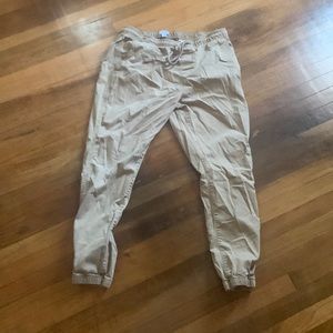 Old Navy Khaki Joggers(Large)